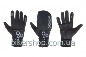 Демісезонні рукавички ONRIDE Hoodie 20 чорні розмір 2XL